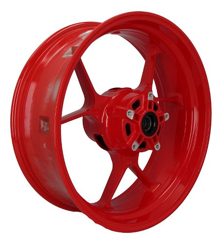 Aprilia Rear rim, red, 17 inch, aluminium - 900 Shiver