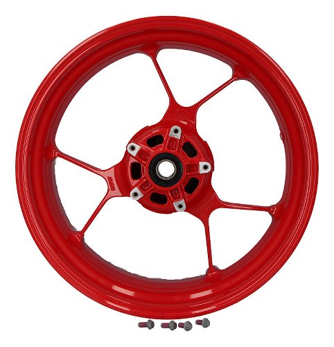 Aprilia Rear rim, red, 17 inch, aluminium - 900 Shiver