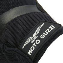 NML Moto Guzzi Summer gloves, black, size: M