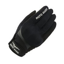 NML Moto Guzzi Summer gloves, black, size: M