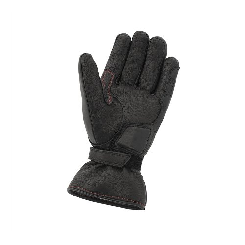 Moto Guzzi Winter gloves 3/4, leather, black, size: L