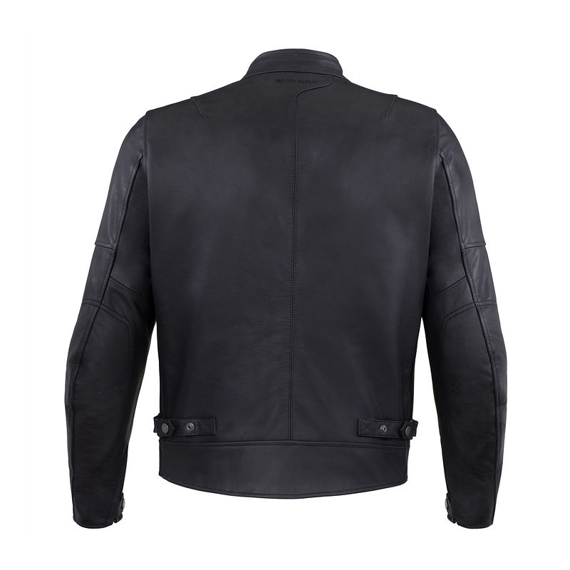 Moto Guzzi Leather jacket, men, dark brown, size: 54