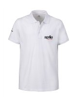 Aprilia Poloshirt, white, size: L