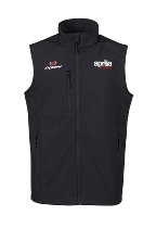 Aprilia Softshell vest, black, size: M