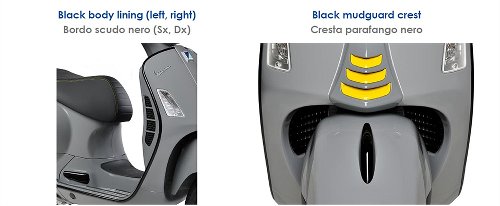 VESPA GTS "BLACK KIT"