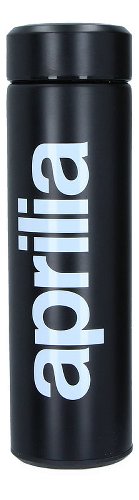 Aprilia Botella para beber, negro, 425 ml