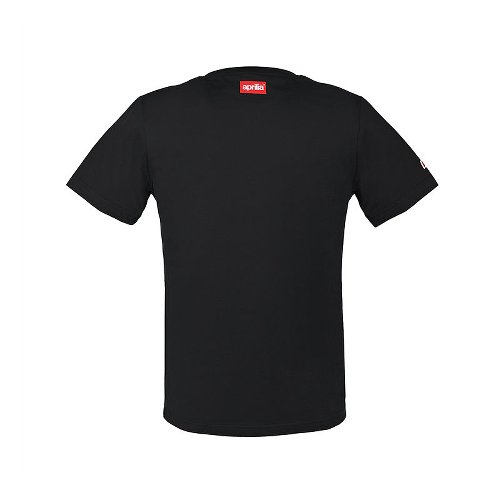 Aprilia T-Shirt, schwarz, Größe: S