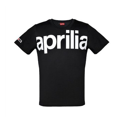 Aprilia T-Shirt, schwarz, Größe: S