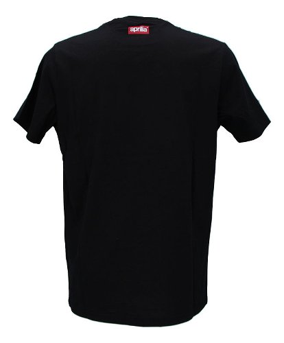 Aprilia T-Shirt, schwarz, Größe: L