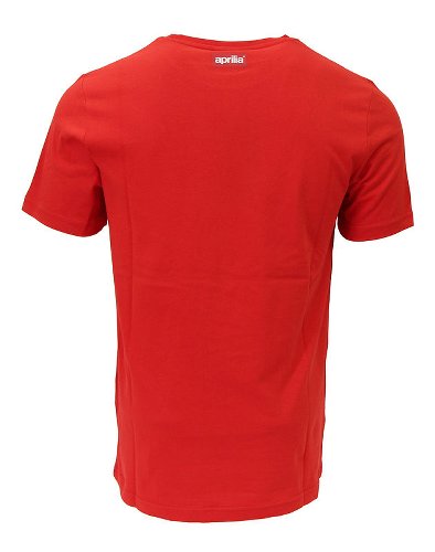 Aprilia Wide T-Shirt rosso - taglia L