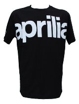 Aprilia T-Shirt, schwarz, Größe: XL