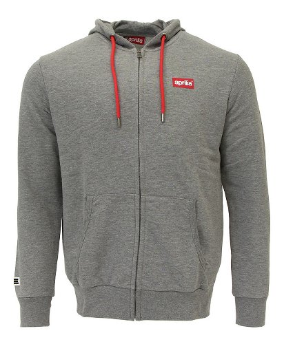 Aprilia Wide Fleece Hoodie gris - Taille L
