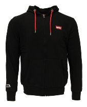 Aprilia Wide Fleece Hoodie nero - Taille XXXL