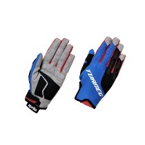 Aprilia Handschuhe Offroad Tuareg, blau/schwarz/rot, Größe: