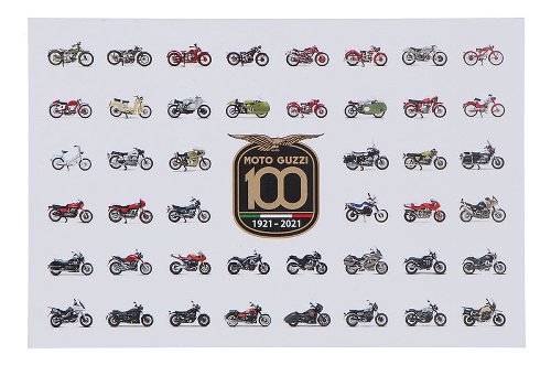 Moto Guzzi Postkarten mit Box Vintage 100 Jahre 1921-2021