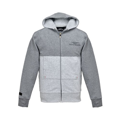 Moto Guzzi Sweatshirtjacke, Kinder, grau, Größe: 8-10