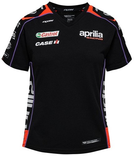 Aprilia T-Shirt Damen Racing Team Replica 2023, Größe: XS