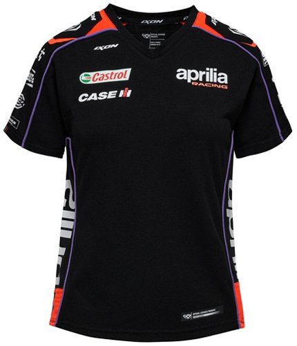 Aprilia T-Shirt Damen Racing Team Replica 2023, Größe: L