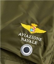 Bolsa para casco Moto Guzzi Aviazione Navale, verde