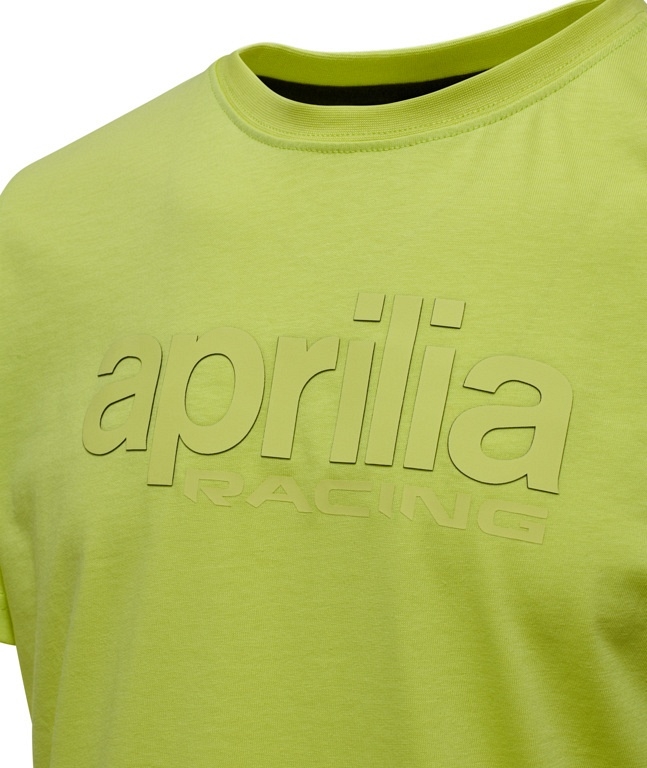 Aprilia T-Shirt gelb - Aprilia Racing Corporate Kollektion 2023  