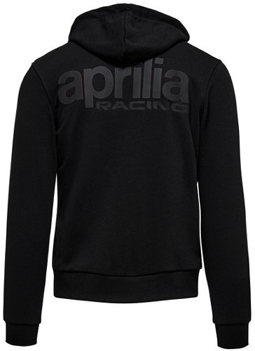 Aprilia Sudadera con capucha negra - Aprilia Racing