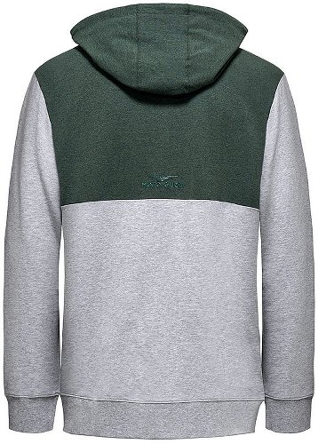 Moto Guzzi Sweatshirt Jacke, grün/grau, Größe: XL