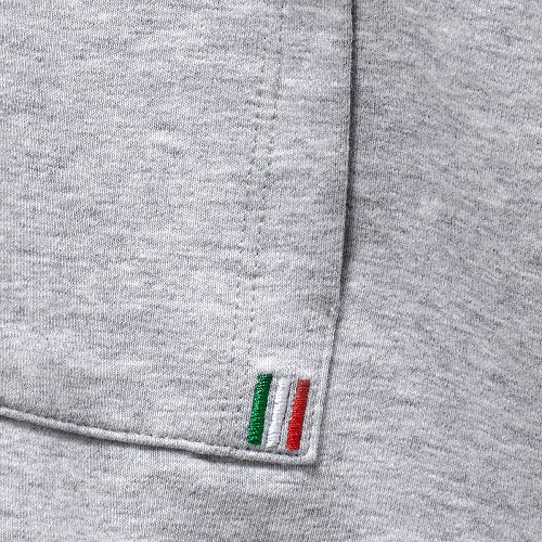 Moto Guzzi Sweatshirt Jacke, grün/grau, Größe: XL