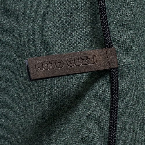 Moto Guzzi Sweatshirt Jacke, grün/grau, Größe: XL