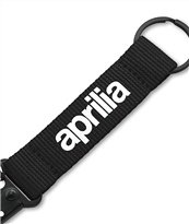 Portachiavi Aprilia nero