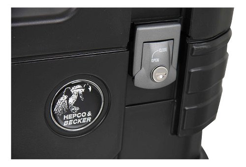 Hepco & Becker side case-kit Gobi 37Ltr., Black