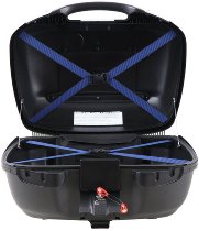 Hepco & Becker Journey Topcase 42, Schwarz mit silberner