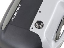 Hepco & Becker Journey Topcase 42, Schwarz mit silberner