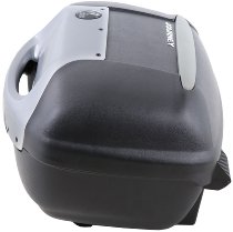 Hepco & Becker Journey Topcase 42, Schwarz mit silberner