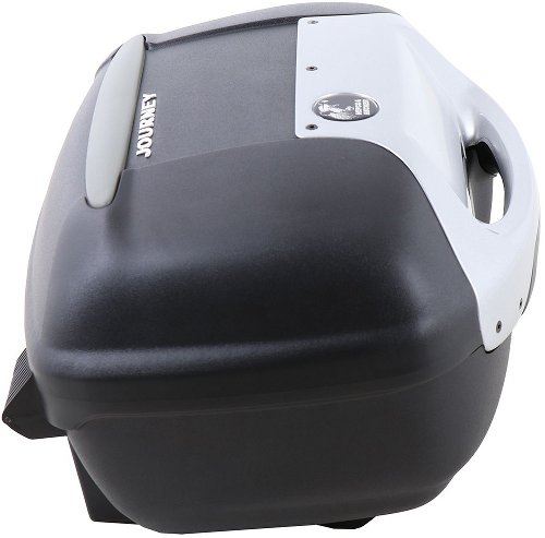 Hepco & Becker Journey Topcase 42, Schwarz mit silberner