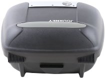 Hepco & Becker Journey Topcase 42, Schwarz mit silberner