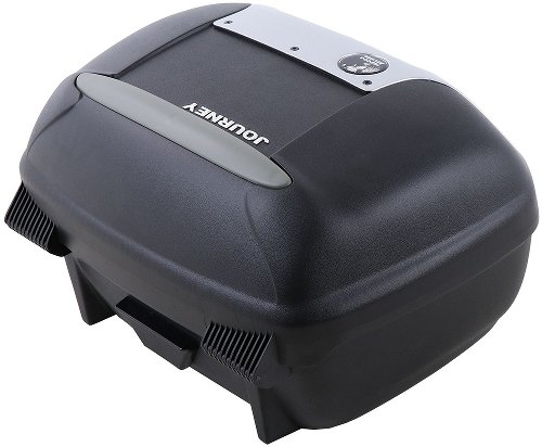 Hepco & Becker Journey Topcase 42, Schwarz mit silberner