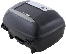 Hepco & Becker Journey Topcase 42, Schwarz mit silberner