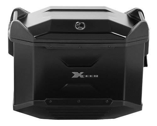 Hepco & Becker left Xceed side case 38 Ltr., Black