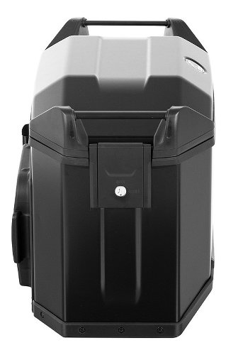 Hepco & Becker left Xceed side case 38 Ltr., Black