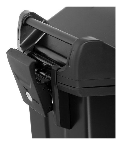 Hepco & Becker left Xceed side case 38 Ltr., Black