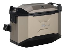 Hepco & Becker right Xceed side case 38 Ltr., Titan