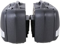 Hepco & Becker Side case set Junior Flash 30, Black with