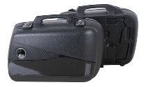 Hepco & Becker side case-kit Junior Flash with black cover