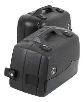 Hepco & Becker side case-kit with black cover Junior Flash