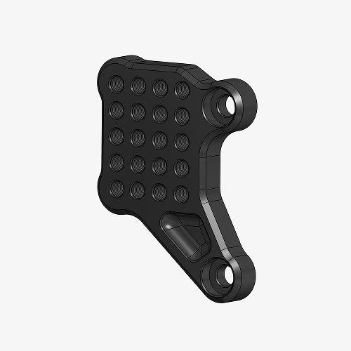 Bonamici mounting plate for footrest system, brake side