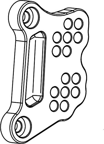 Bonamici mounting plate for footrest system, transmission