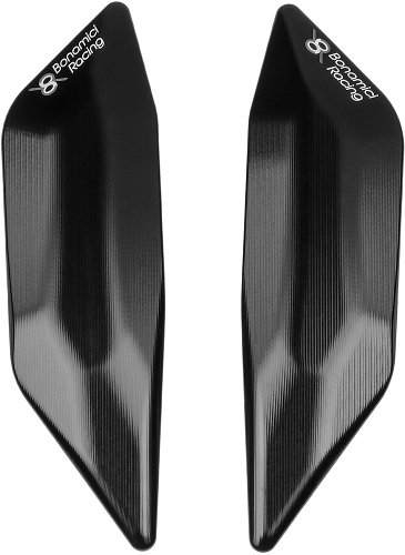 Bonamici Racing mirror caps - Black BMW S 1000 RR - M 1000