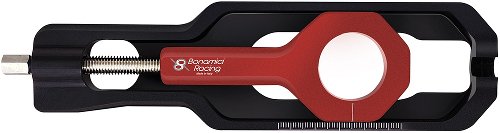 Bonamici Racing Kettenspanner-Set, BMW S 1000 RR 08-18- rot