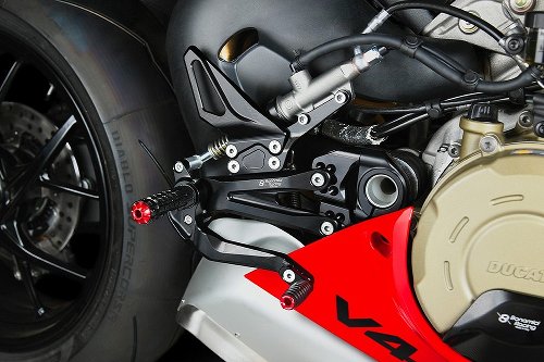 Bonamici Fussrastenanlagen, einstellbar Ducati Panigale V4 /