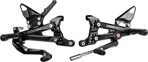 Bonamici footrest systems, adjustable Ducati Panigale V4 /